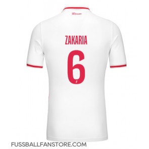 AS Monaco Denis Zakaria #6 Replik Heimtrikot 2024-25 Kurzarm